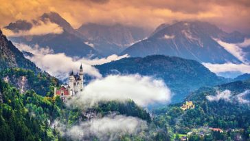 chateau neuschwanstein allemagne paysages