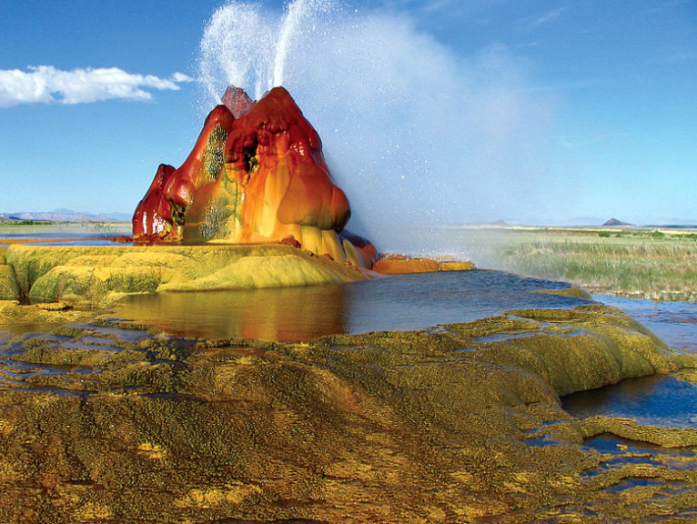 Fly Geyser, Nevada