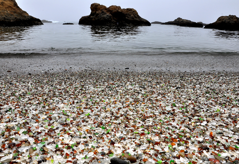 Glass Beach, Californie, Etats-Unis