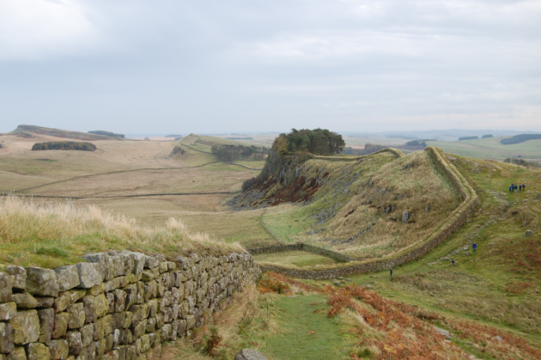mur d'Hadrien, Angleterre
