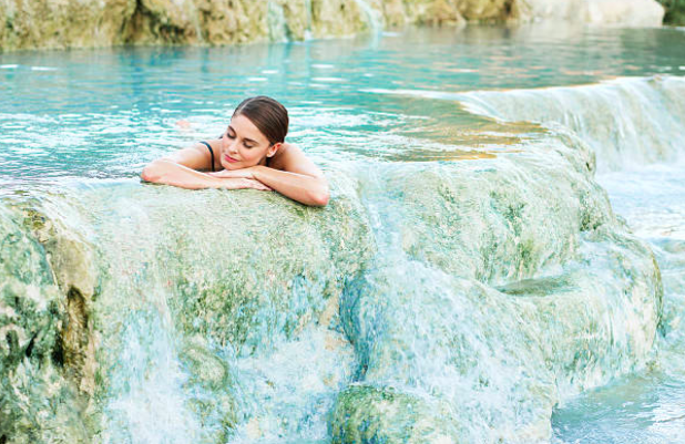 sources thermales de Saturnia, iTALIE