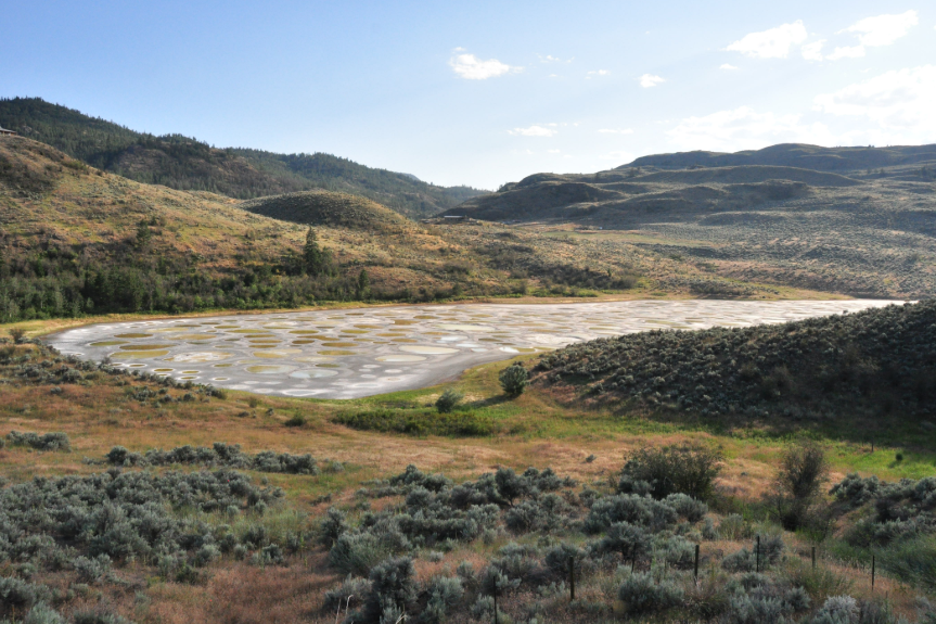 Spotted lake, Canada