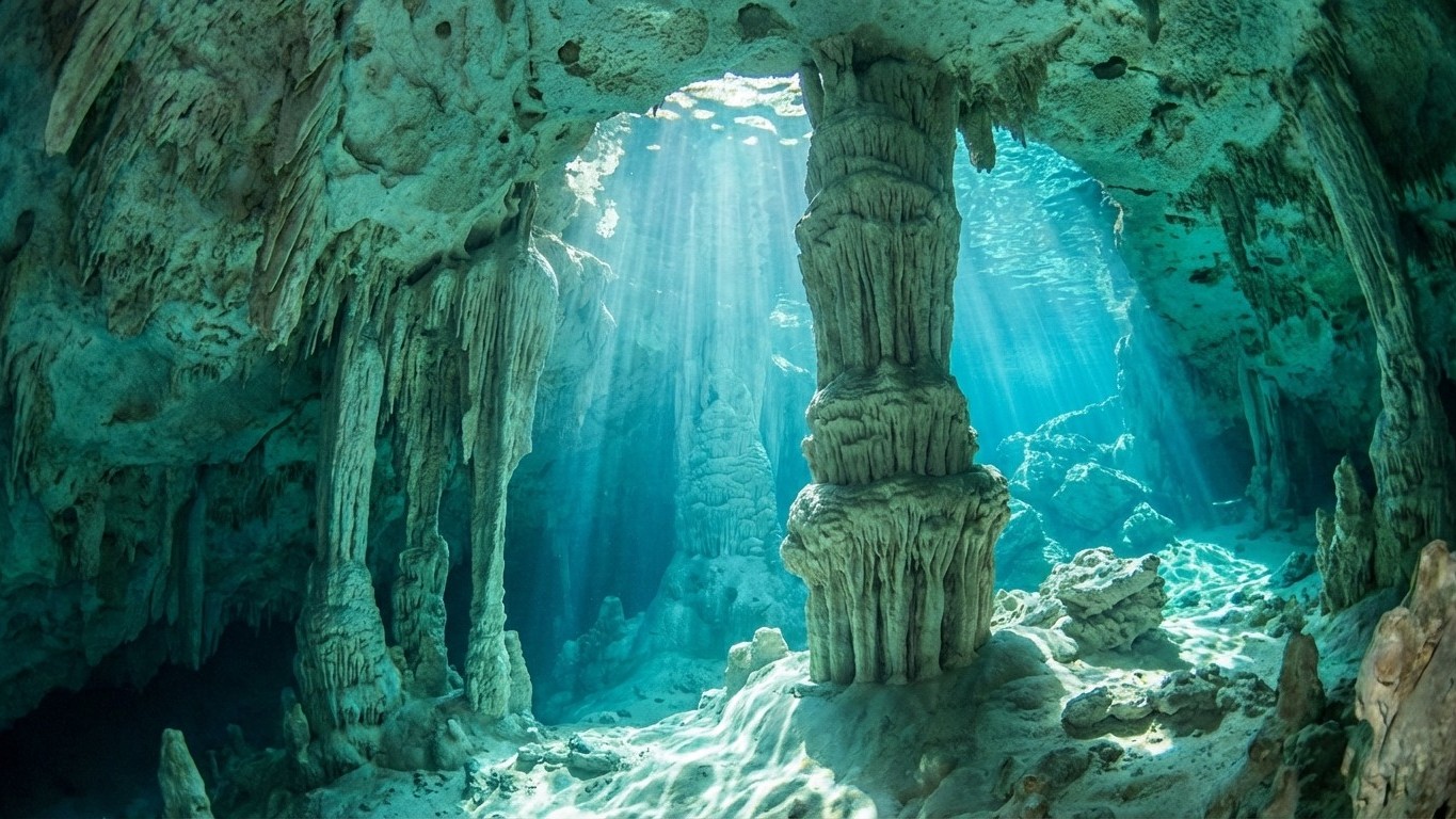 Cavernes sous-marines : les paysages cachés des profondeurs