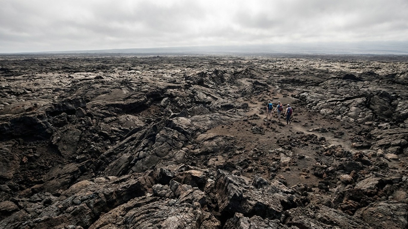 Champs de lave : ces paysages lunaires qui existent sur Terre