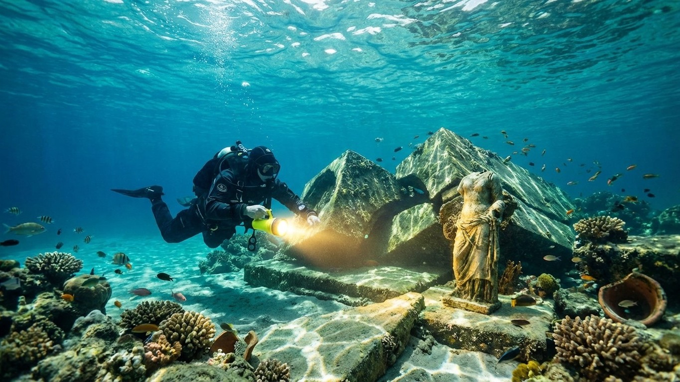 Cités perdues et civilisations disparues : à la recherche des mondes engloutis