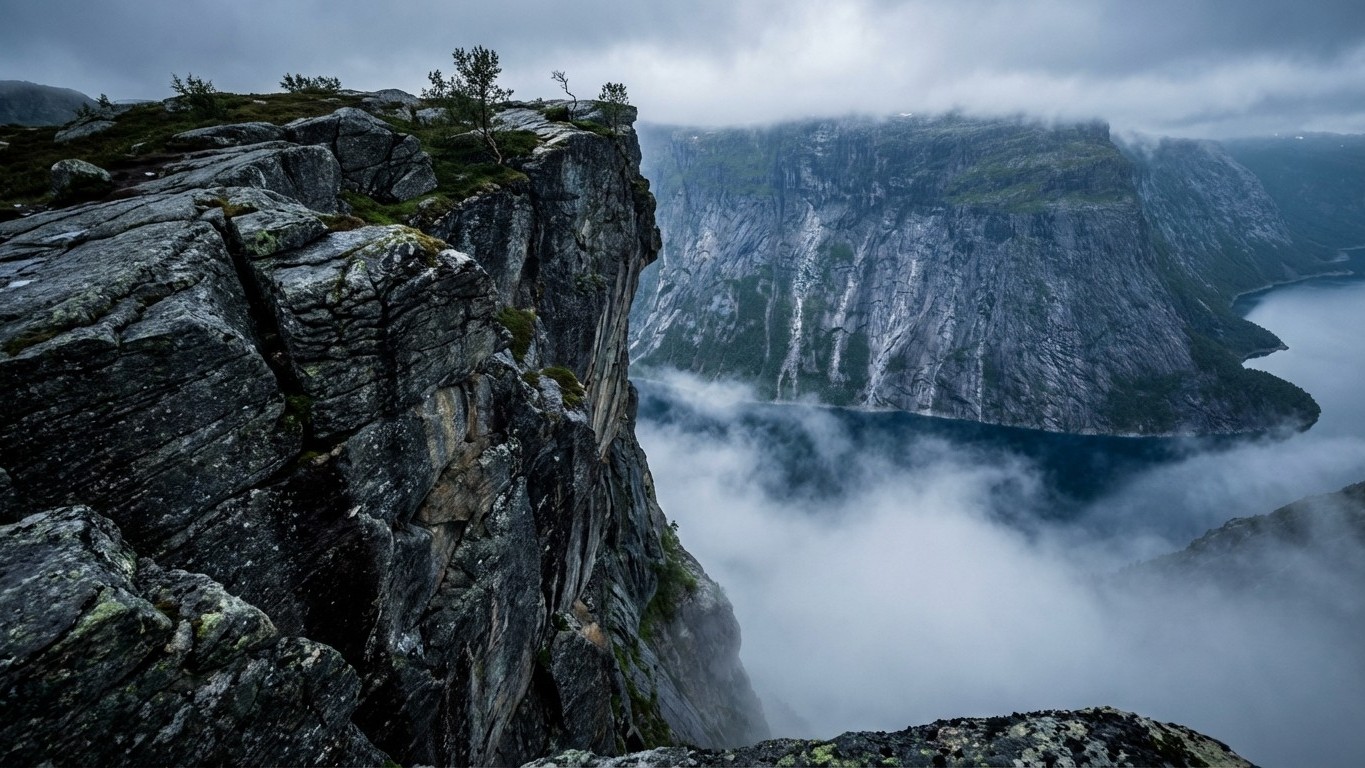 Falaises vertigineuses : les merveilles géologiques qui donnent le vertige