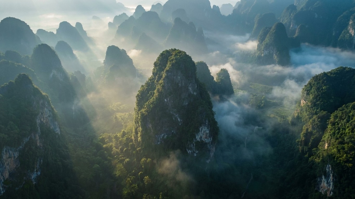 Paysages karstiques : quand le calcaire crée des merveilles spectaculaires