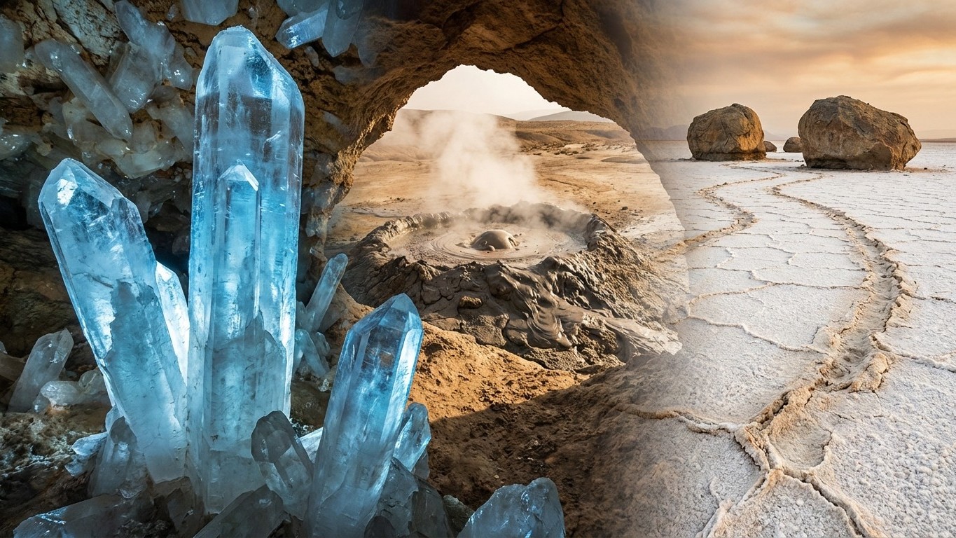 Phénomènes géologiques rares : les curiosités les plus extraordinaires de la planète