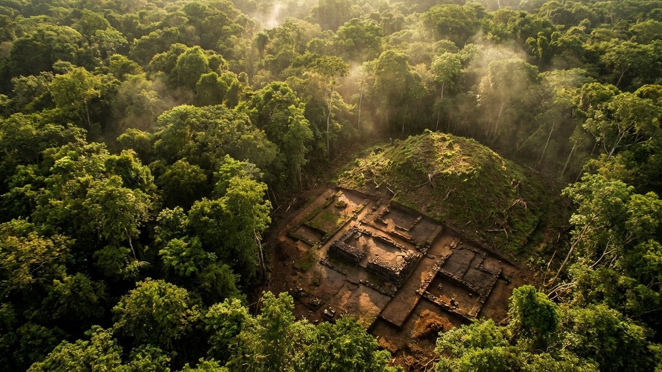 Pyramides mystérieuses d'Amazonie : les structures cachées sous la forêt