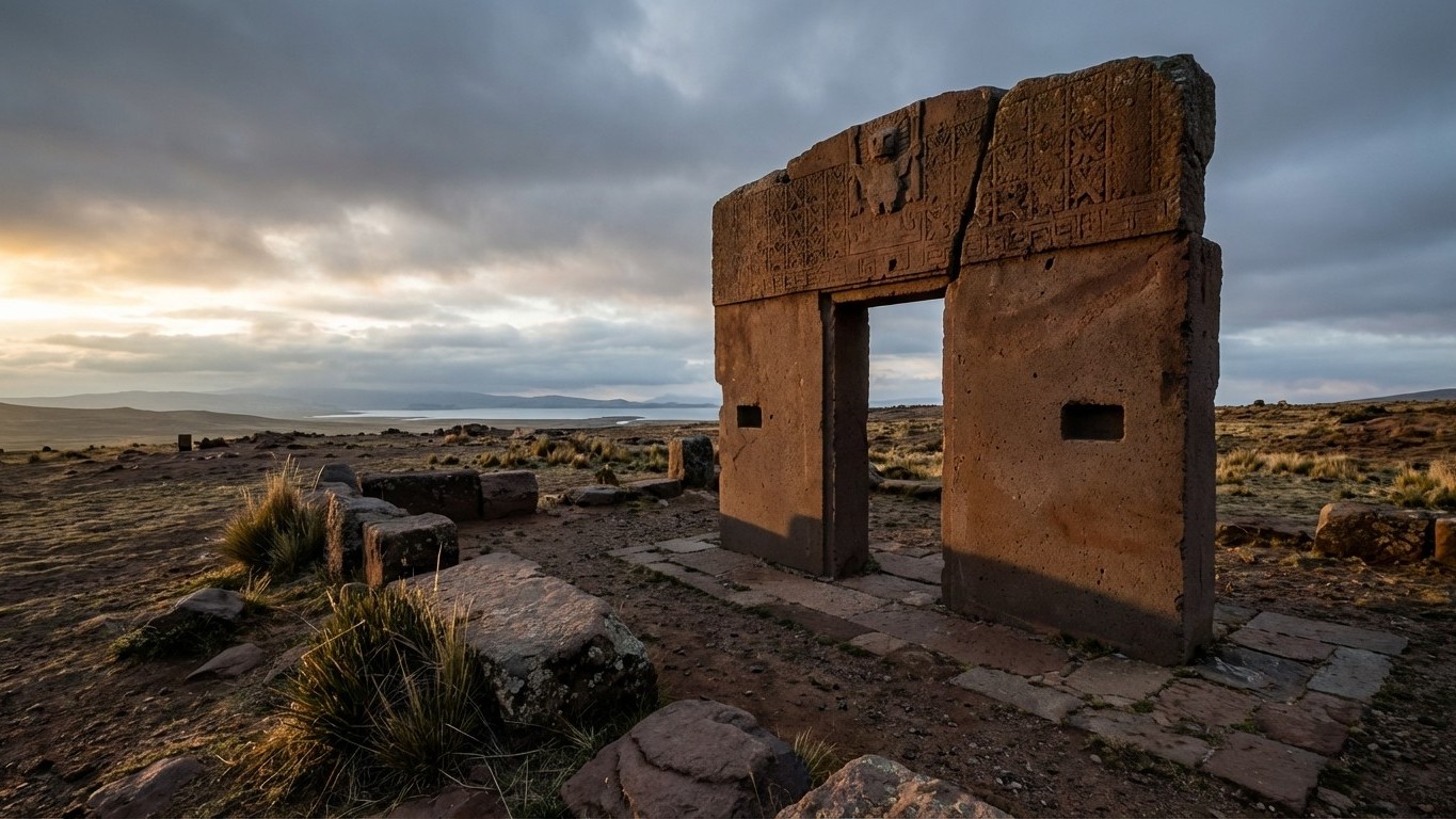 Tiahuanaco en Bolivie : les énigmes de la porte du soleil