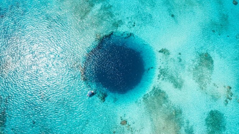 Trous bleus : plongée dans les formations océaniques les plus profondes
