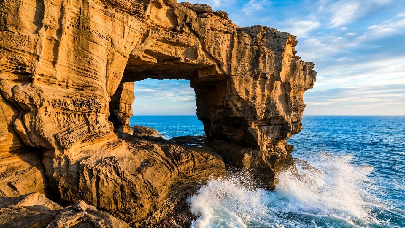 Arches marines : chefs-d'œuvre de l'érosion côtière spectaculaire
