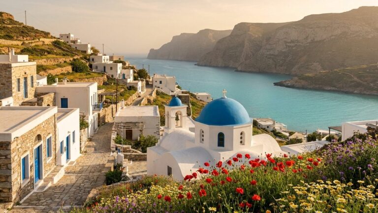 C'est fini pour Santorin bondée : en 2026, les voyageurs filent tous vers cette île grecque restée sauvage