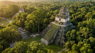 Sous la jungle de ce pays méconnu d'Amérique centrale dormait une cité de pierre oubliée depuis des siècles