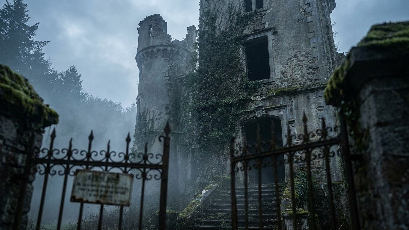 Chateau abandonné interdit de visite : les plus mysterieux d'europe