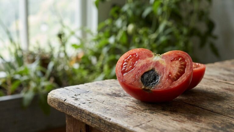 J'arrosais mes tomates au hasard pendant la canicule : en coupant un fruit taché de noir en juillet, j'ai compris ce qui l...