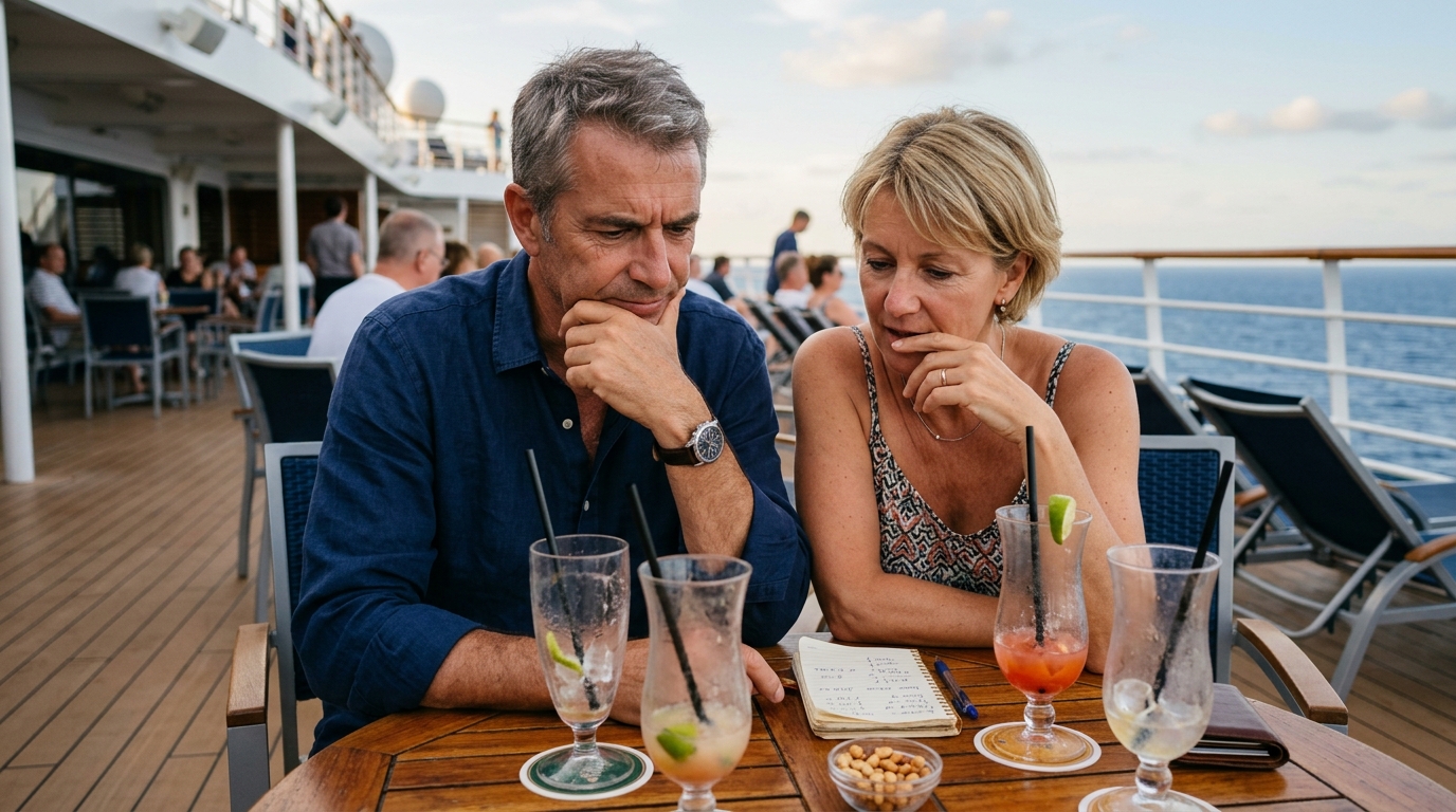 J&rsquo;ai payé le forfait boissons illimitées de ma croisière : au troisième jour, j&rsquo;ai fait le calcul et j&rsquo;ai compris mon erreur