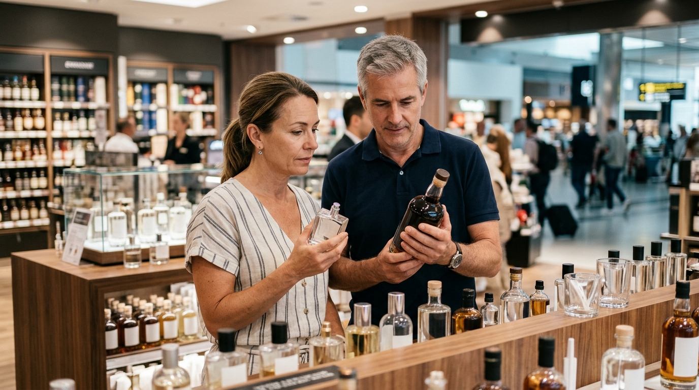 On achète tous parfum, cigarettes et alcool au duty-free avant de décoller, sauf que sur certaines destinations la détaxe ne s&rsquo;applique plus