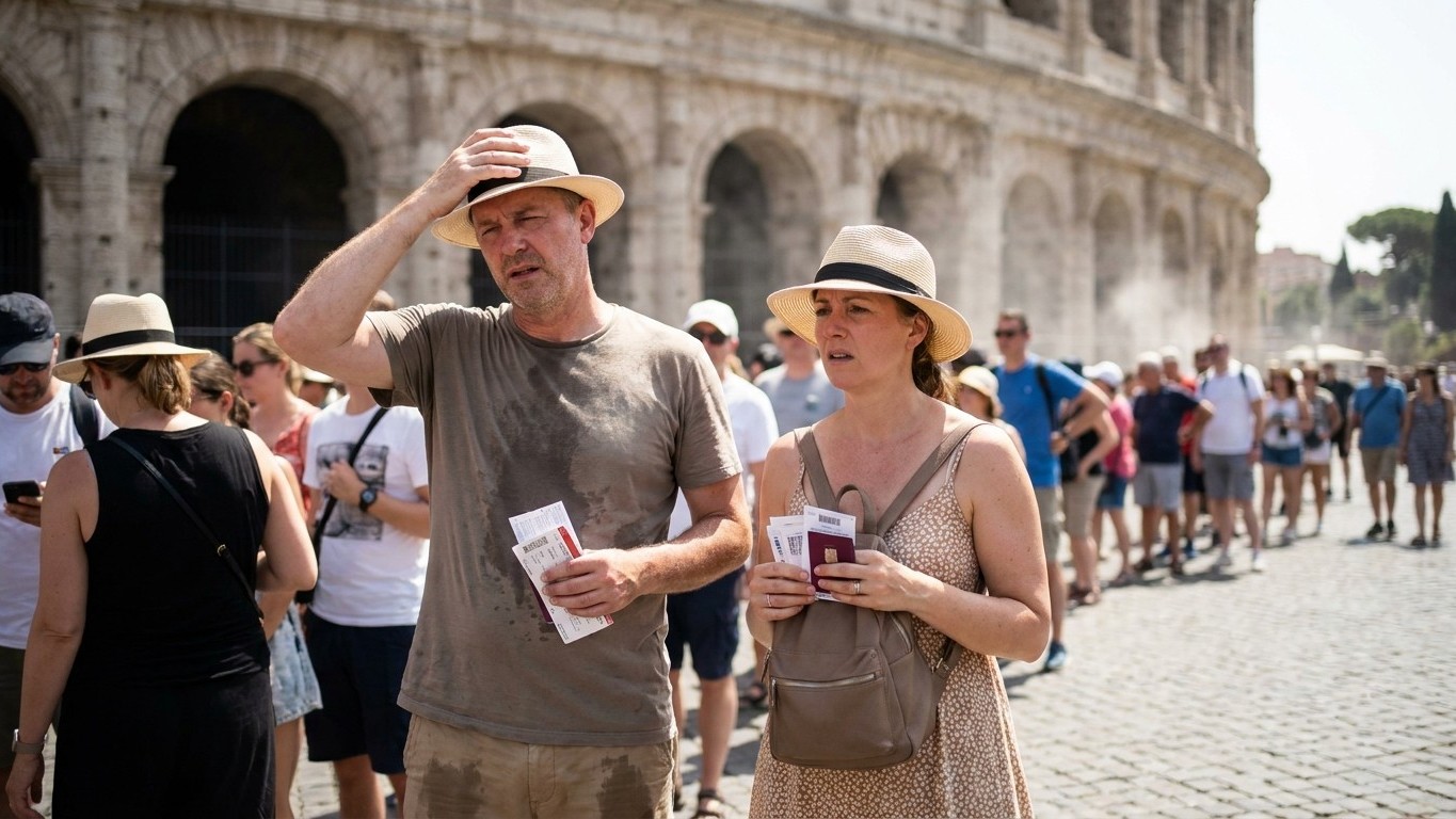 « On pensait que le pass suffisait pour le Colisée » : pourquoi tant de visiteurs finissent quand même dans la file classique