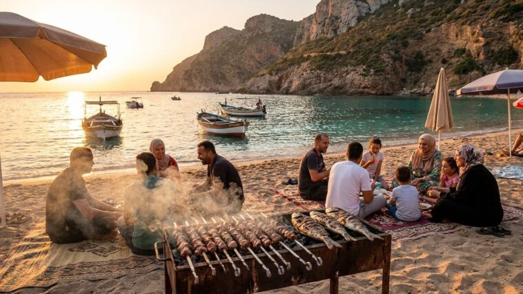Activités sur les plages d'Algérie : de la plongée aux soirées grillades au bord de l'eau