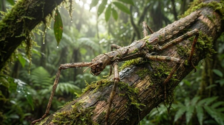 Insecte le plus grand du monde : le phasme géant de Chine et ses 62 centimètres mesurés