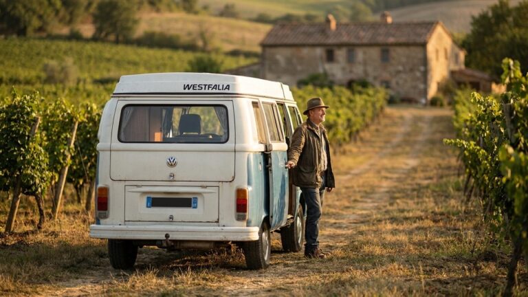 J'ai dormi gratuitement chez un vigneron avec mon camping-car : au moment de brancher mon frigo, j'ai compris ce que la ca...