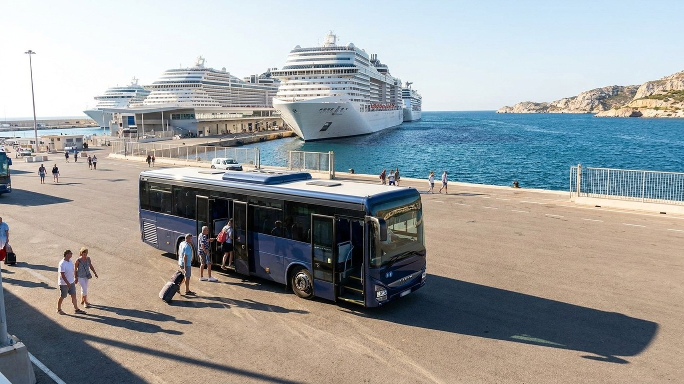 J'ai payé 110 € l'excursion Rome vendue à bord du navire : sur le quai, la navette à 3 € partait exactement au même endroit