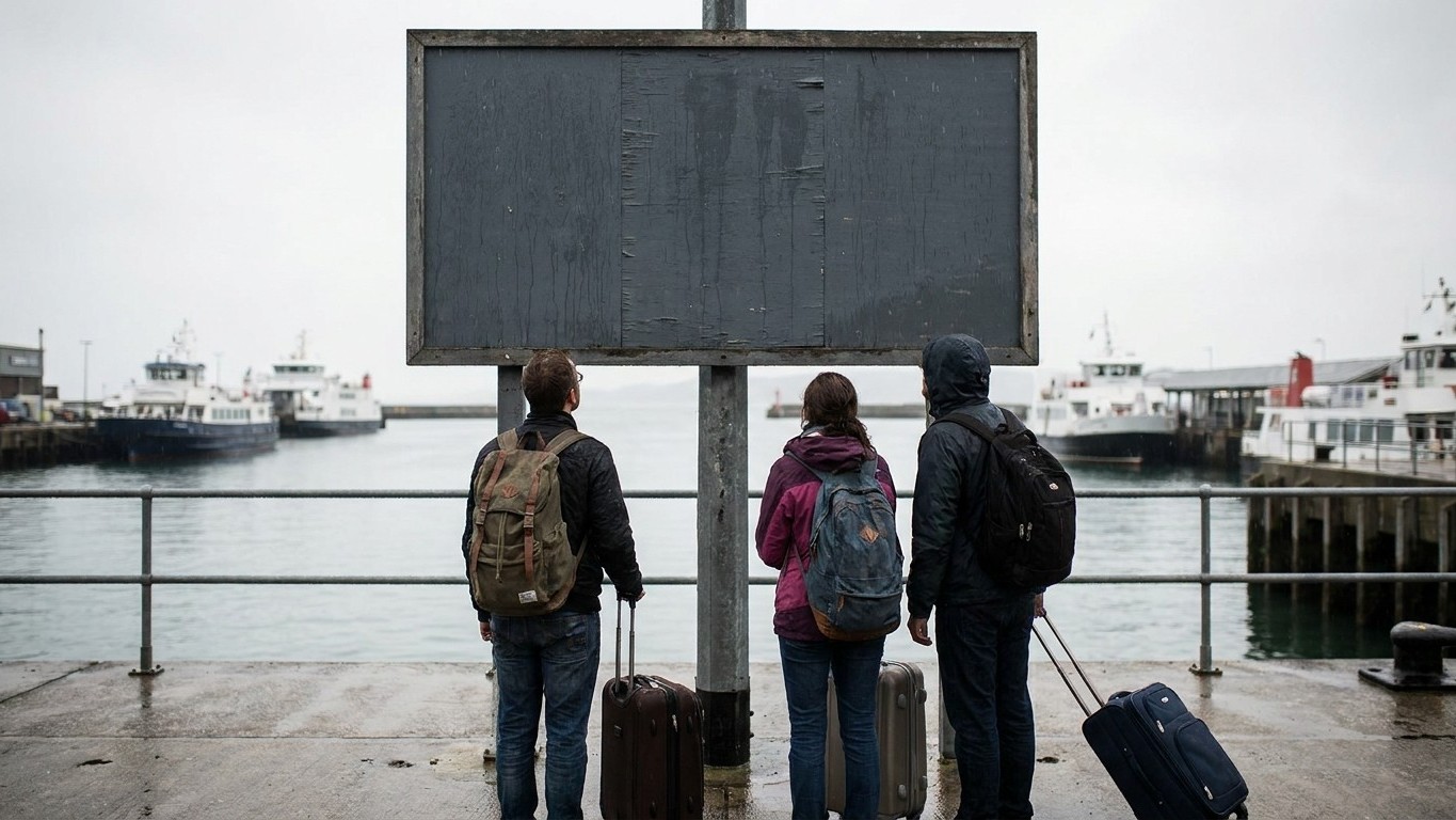 J’ai réservé trois nuits à Santo Antão depuis Sal : au port de Mindelo, on m’a annoncé que le ferry ne partirait pas