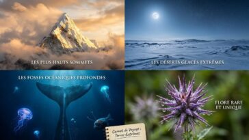 Records naturels du monde : le guide complet des extrêmes de la planète