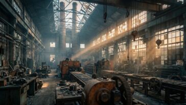 Usine abandonnée à l'accès interdit : ces cathédrales industrielles qui rouillent en silence