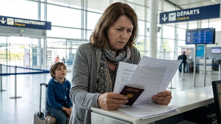 J'ai emmené mes petits-enfants en Espagne avec leurs passeports : au comptoir, il manquait un papier gratuit signé de leur...