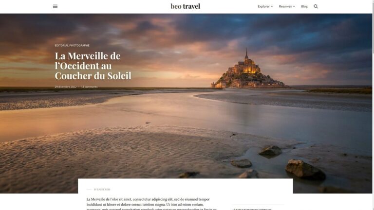 « On allait au Mont-Saint-Michel chaque printemps » : depuis qu'on a découvert cette baie, on ne paie plus ni navette ni p...