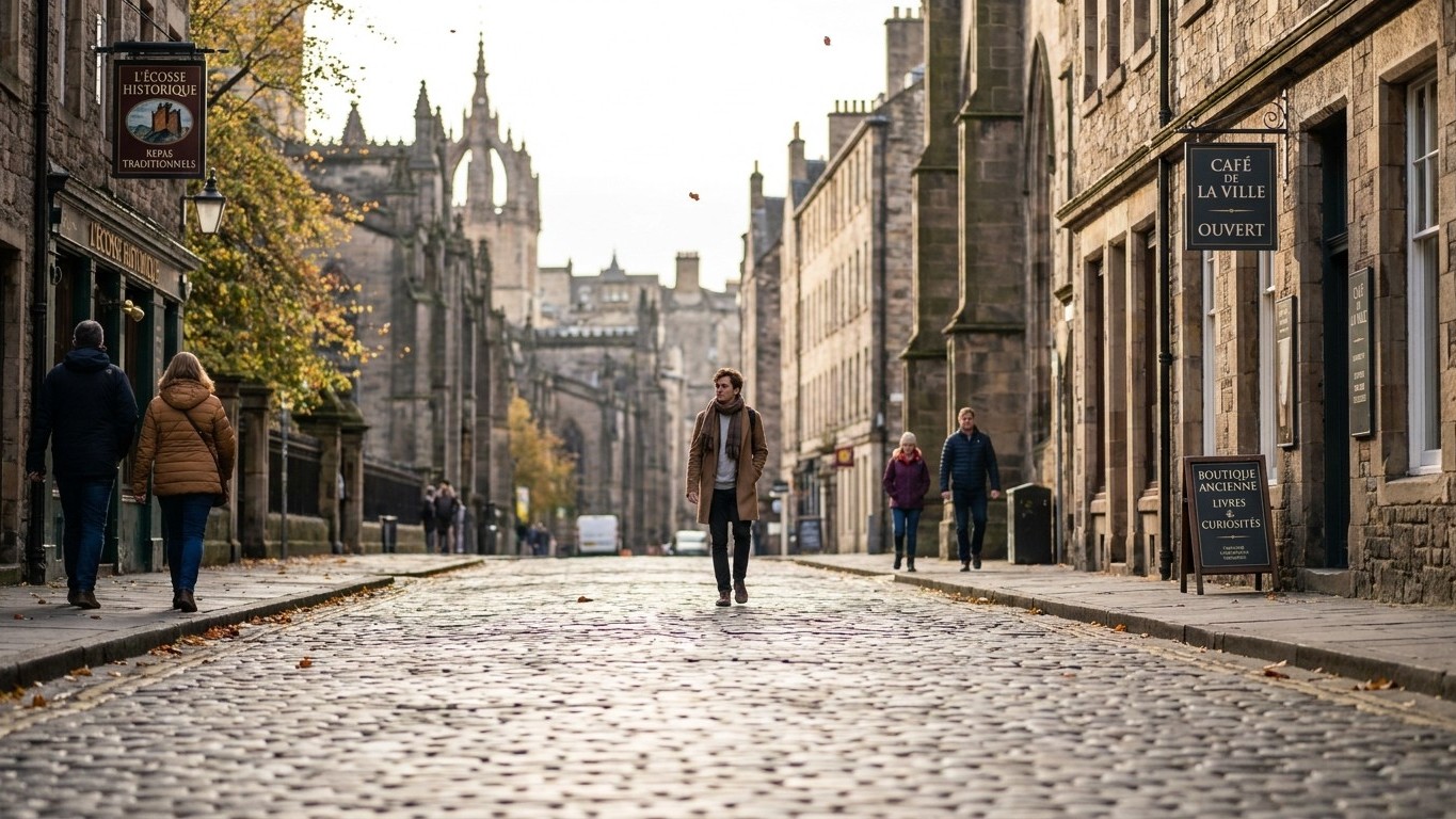« On piétinait une heure sur le Royal Mile » : en octobre, Édimbourg a perdu les 3 millions de visiteurs de ses festivals et la ville se traverse à pied